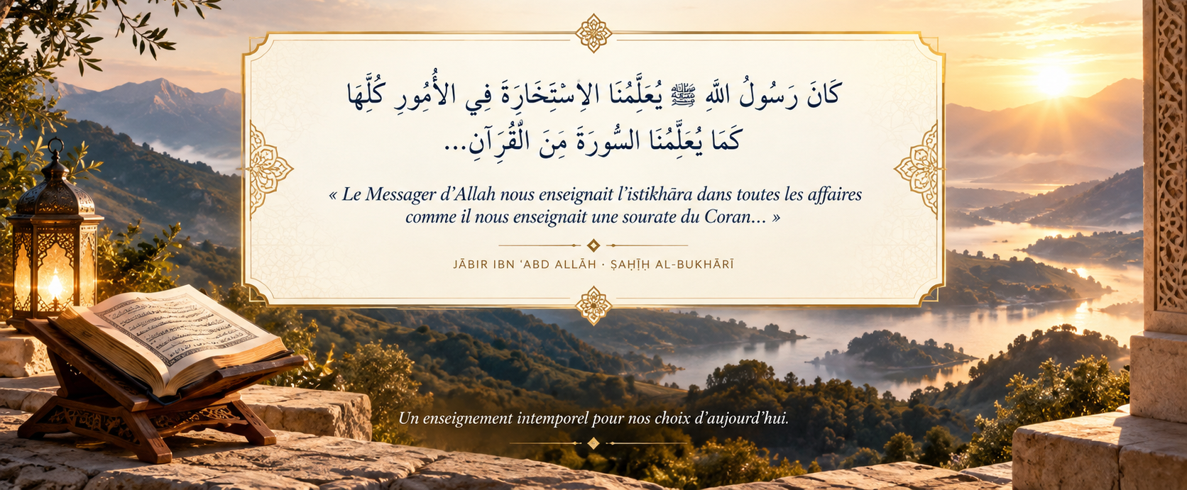 Le hadith fondateur de Jābir sur l’istikhāra